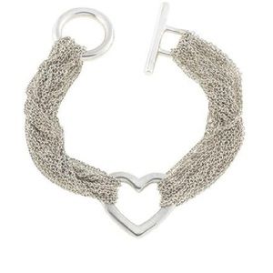 Tiffany & Co. Multi Strand Heart Bracelet